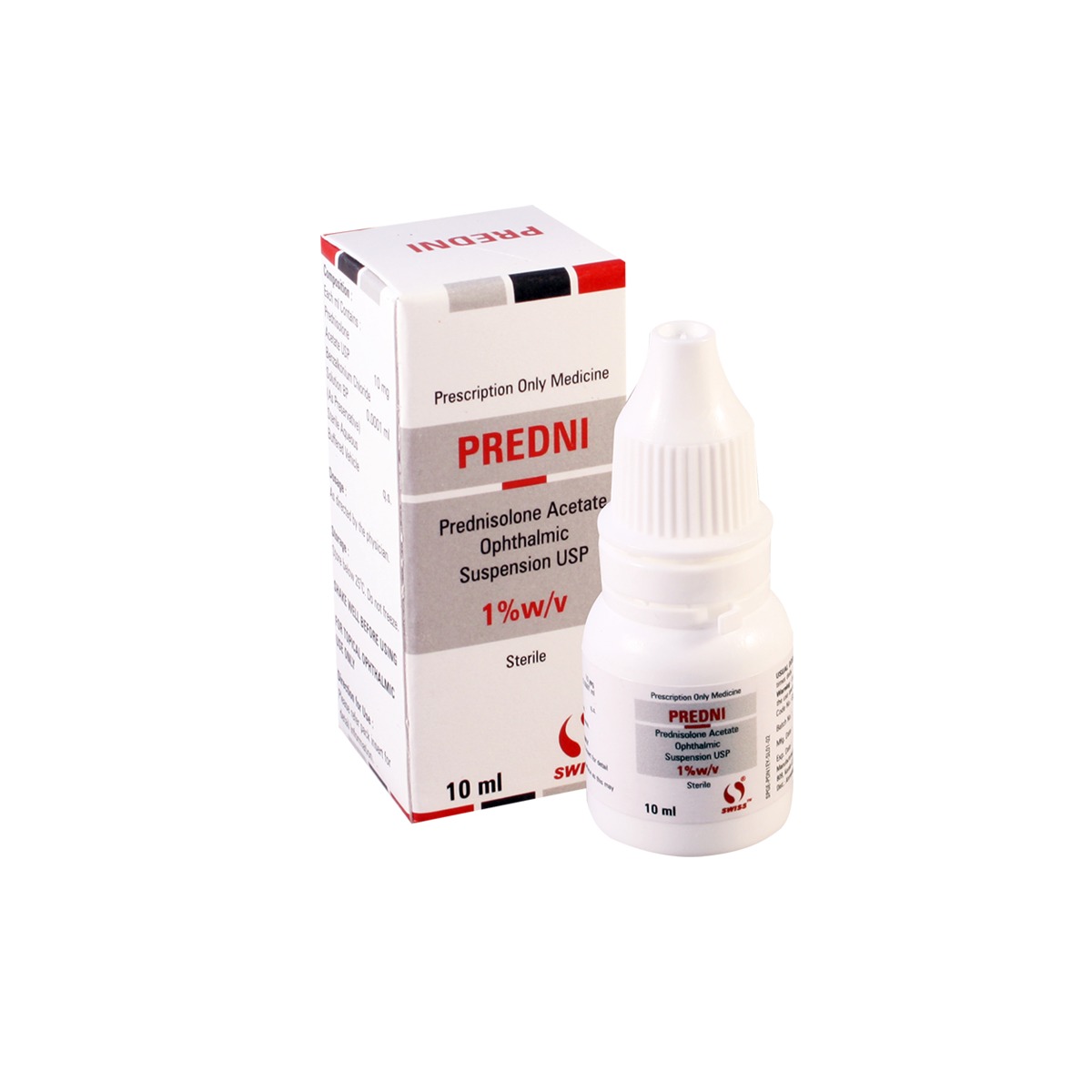 პრედნი თვალის წვეთი 1% 10მლ