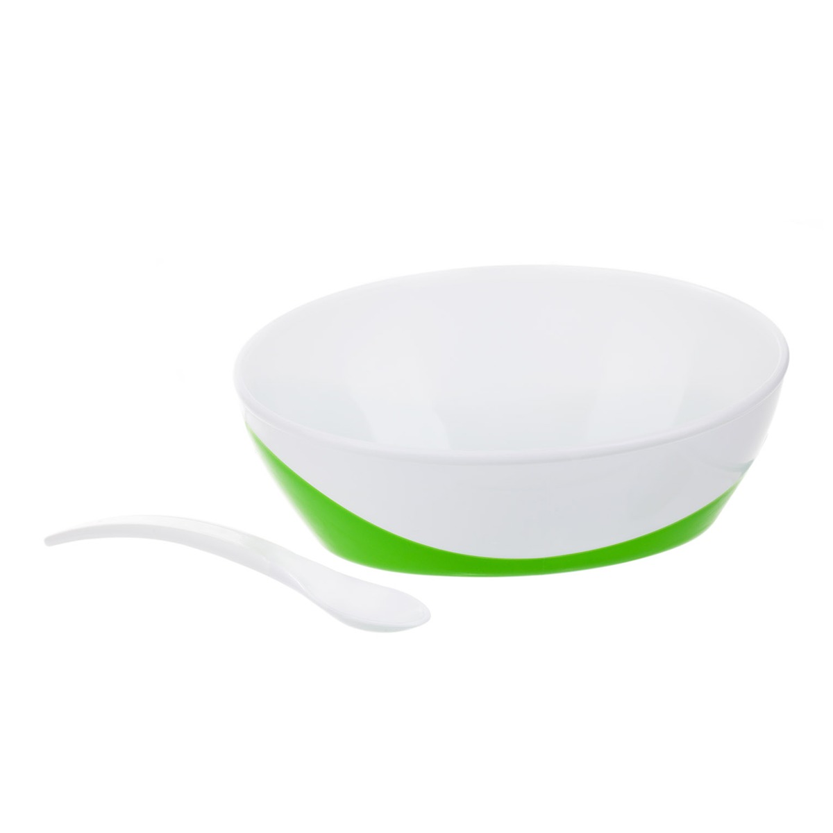 Canpol - კანპოლი პლასტმასის ჯამი თავსახურით და კოვზით 31/406 6