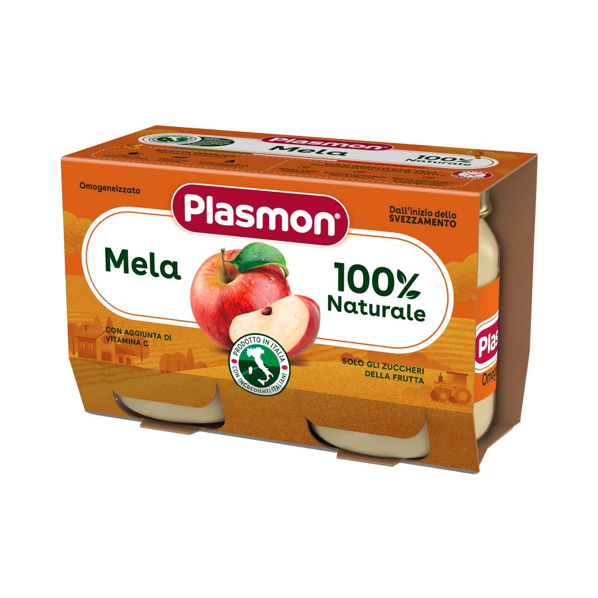Plasmon - პლასმონი ხილფაფა ვაშლის 5887