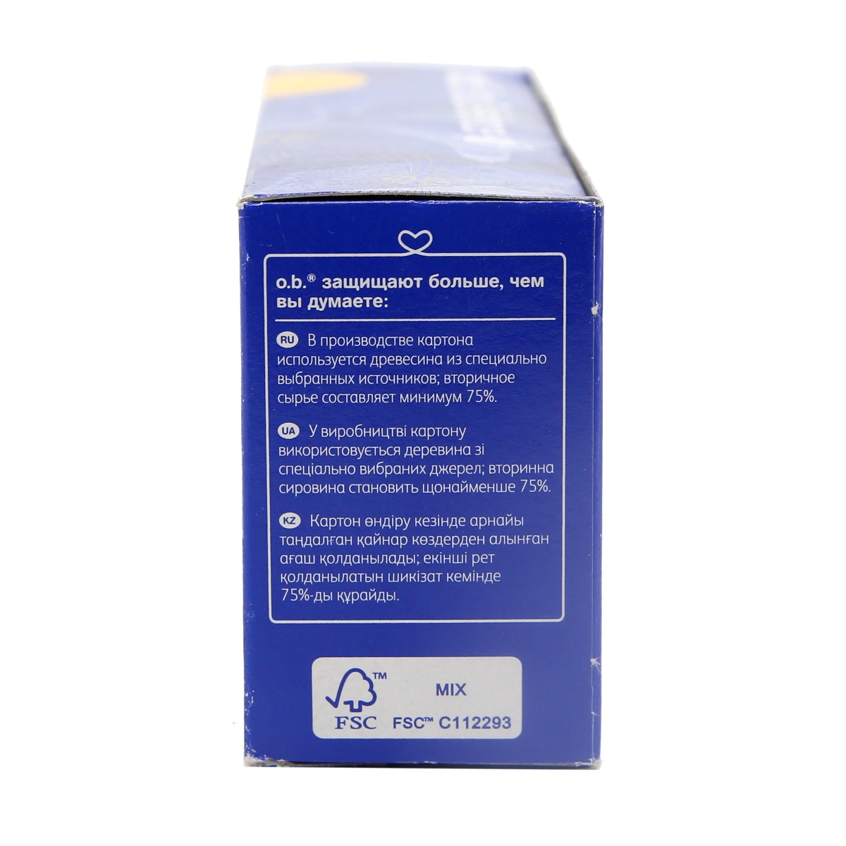 o.b. - ო.ბი. ტამპონი პროკომფორტი ნორმალი 16 ცალი 7726 3