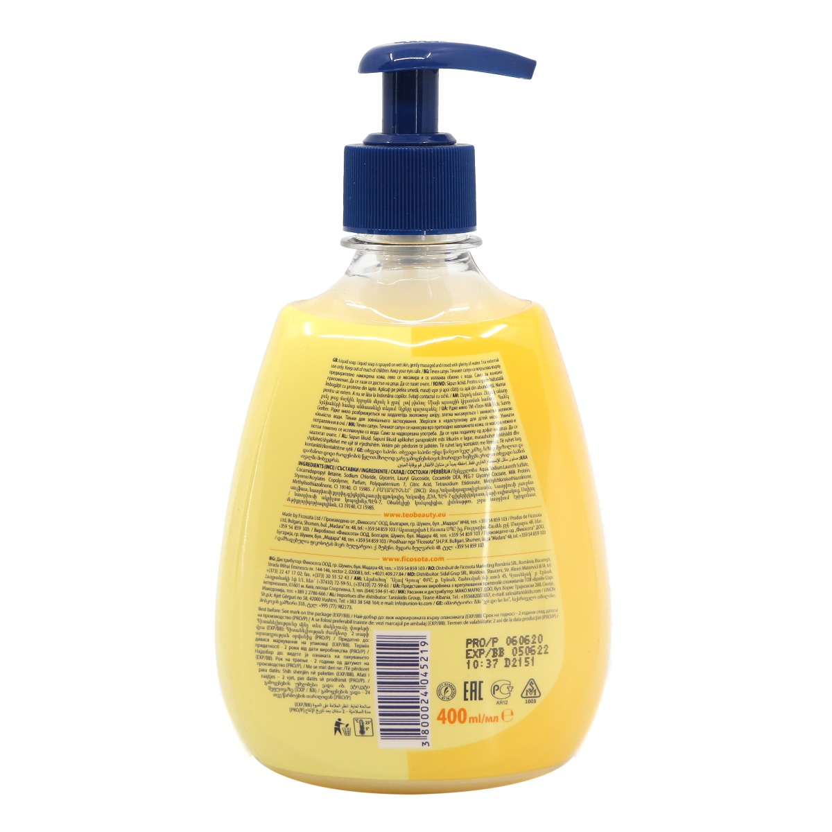 Teo - თეო თხევადი საპონი 400მლ 5219 2