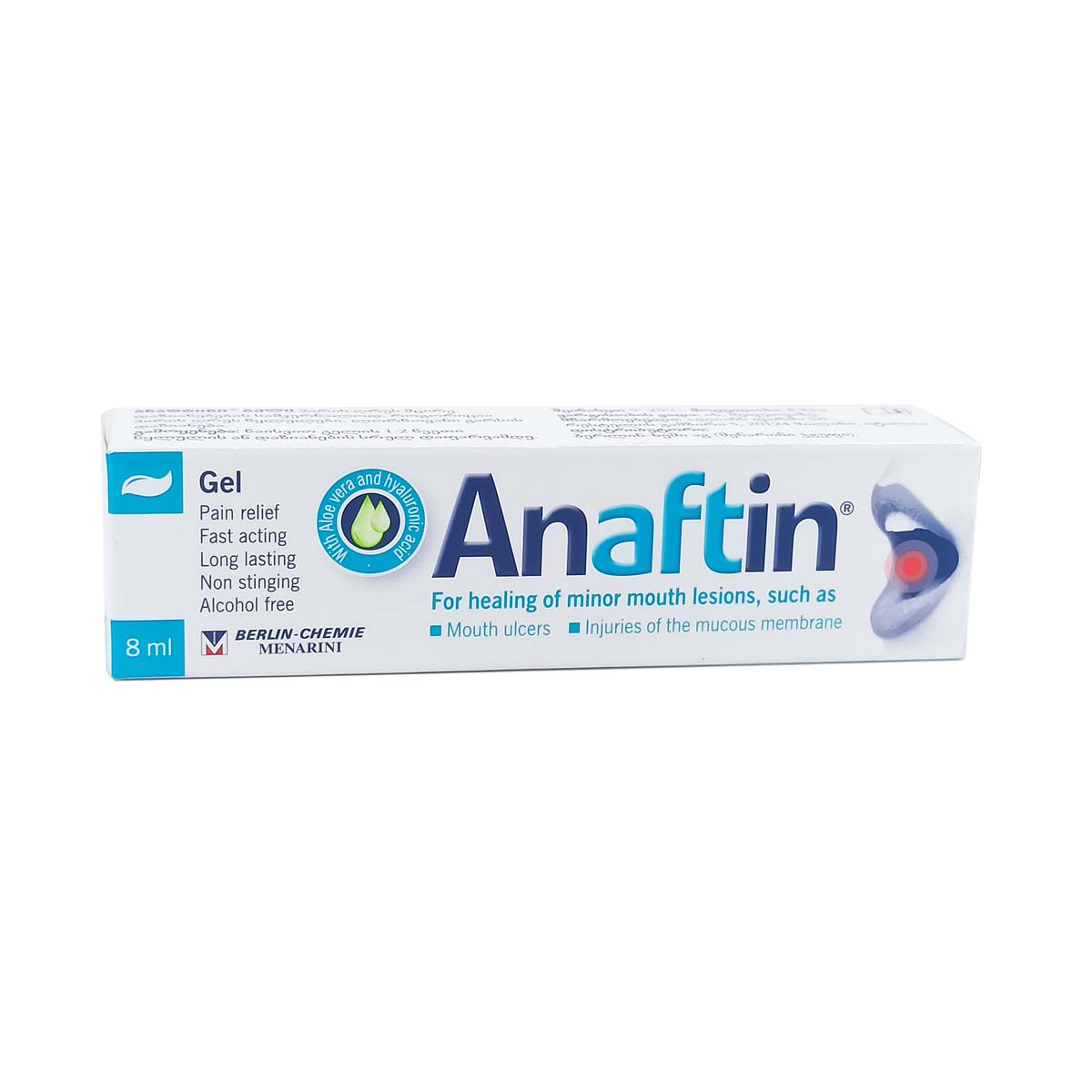 Anaftin - ანაფტინი პირის ღრუს გელი 8მლ