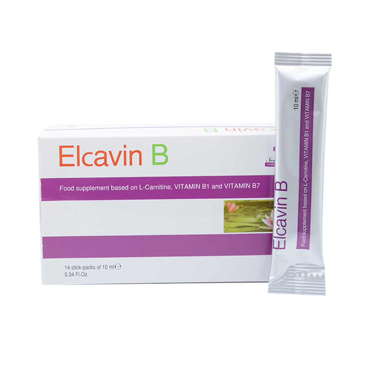 Elcavin B - ელკავინი B სუსპენზია 10მგ 14 პაკეტი 2