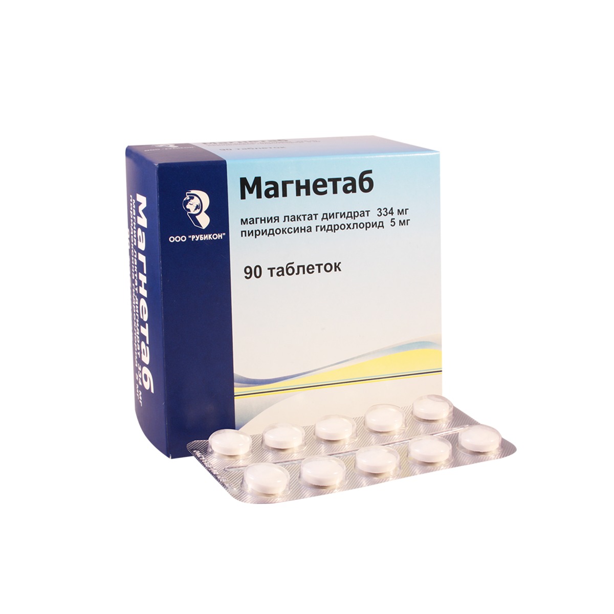მაგნეტაბი ტაბ.334მგ/5მგ N90