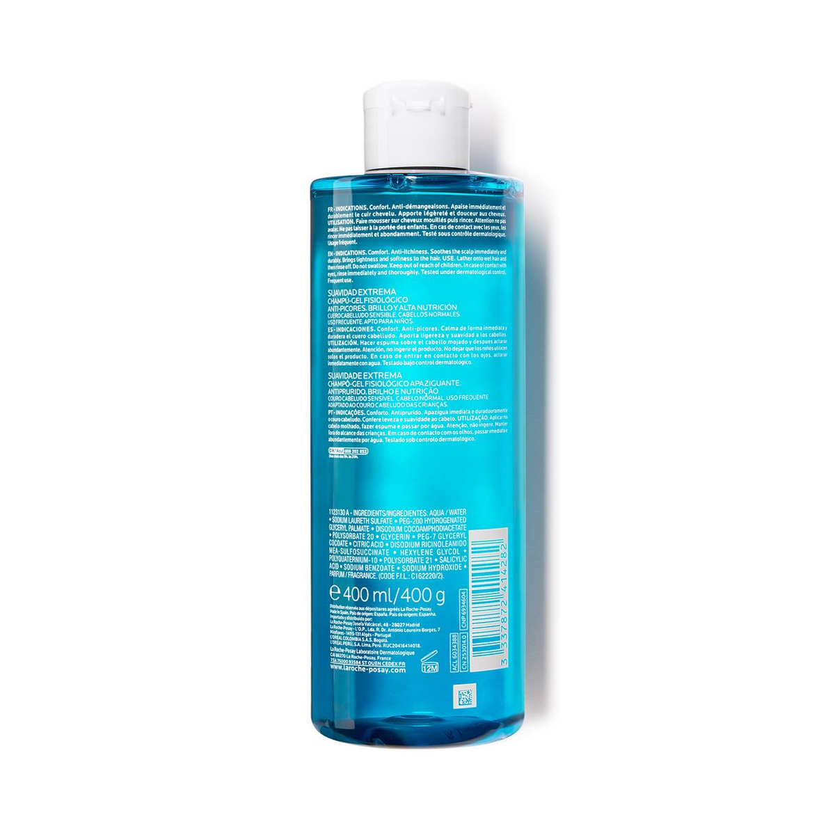 La Roche-Posay - ლა როშ-პოზე შამპუნი Kerium 400 მლ 414282 2