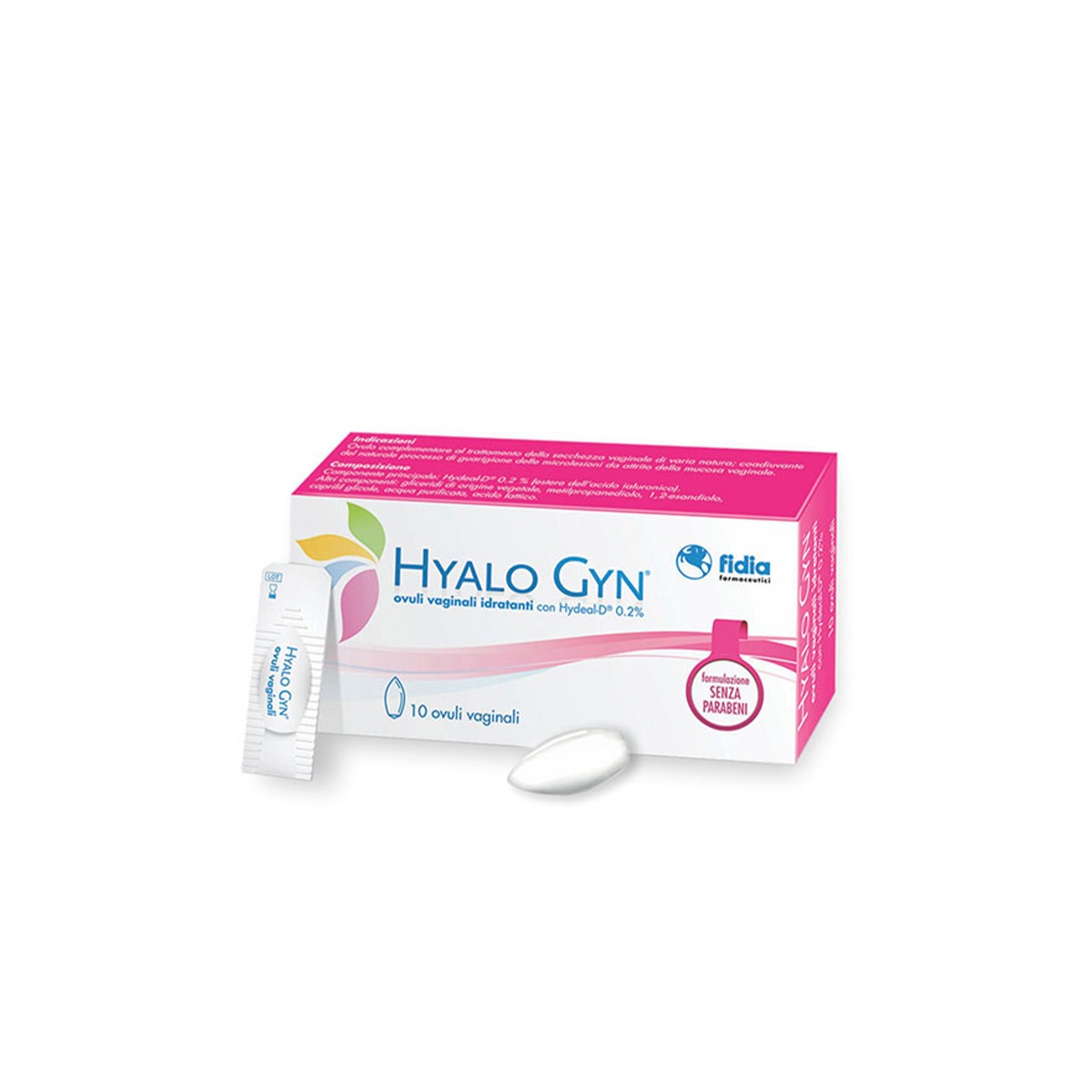 Hyalo Gyn - ჰიალოგინი 10 ვაგინალური სუპოზიტორია