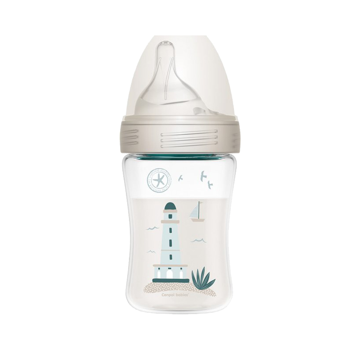 Canpol  - კანპოლი ბოთლი ანტიკოლიკი 260მლ 1-098 2