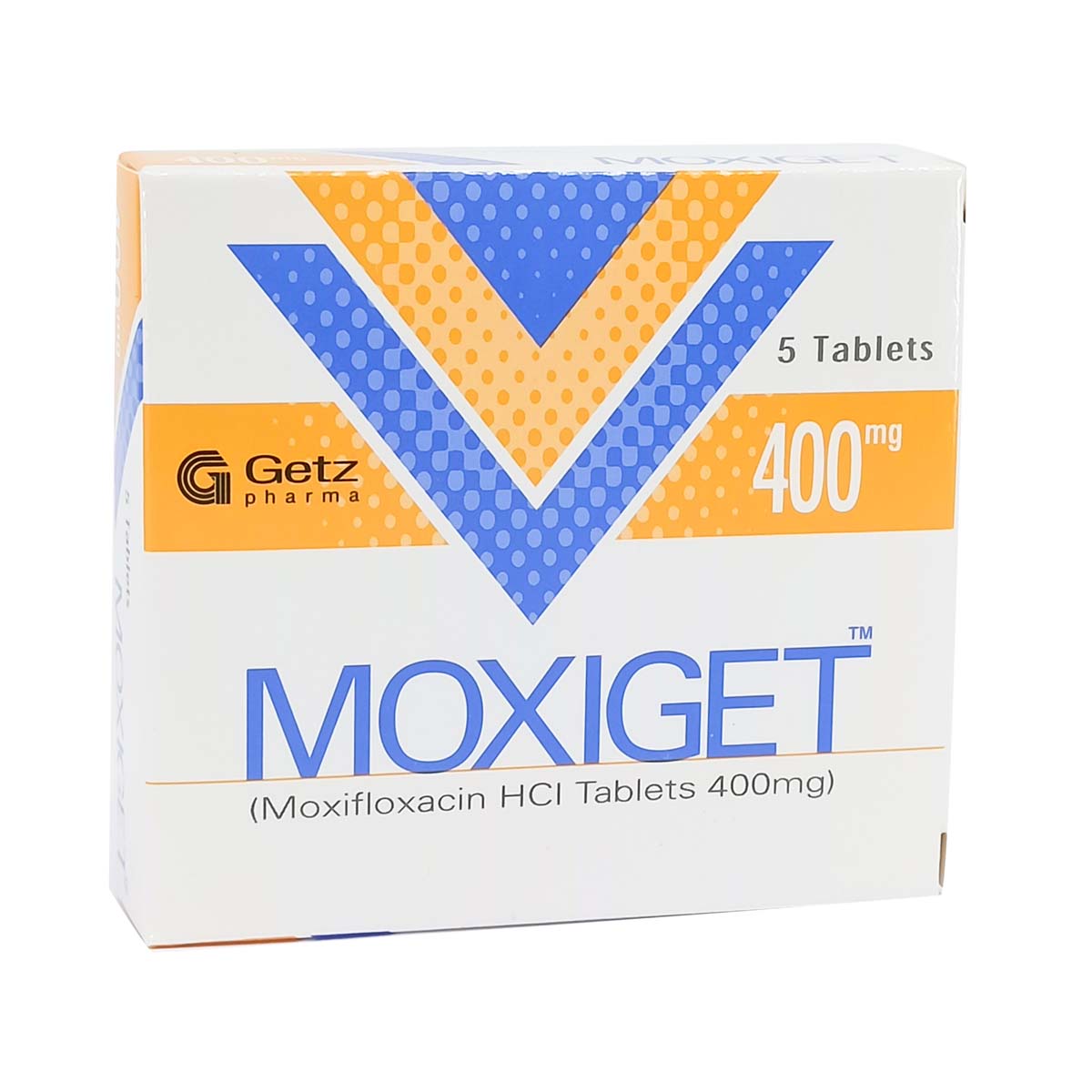 Moxiget - მოქსიგეტი 400მგ 5 ტაბლეტი