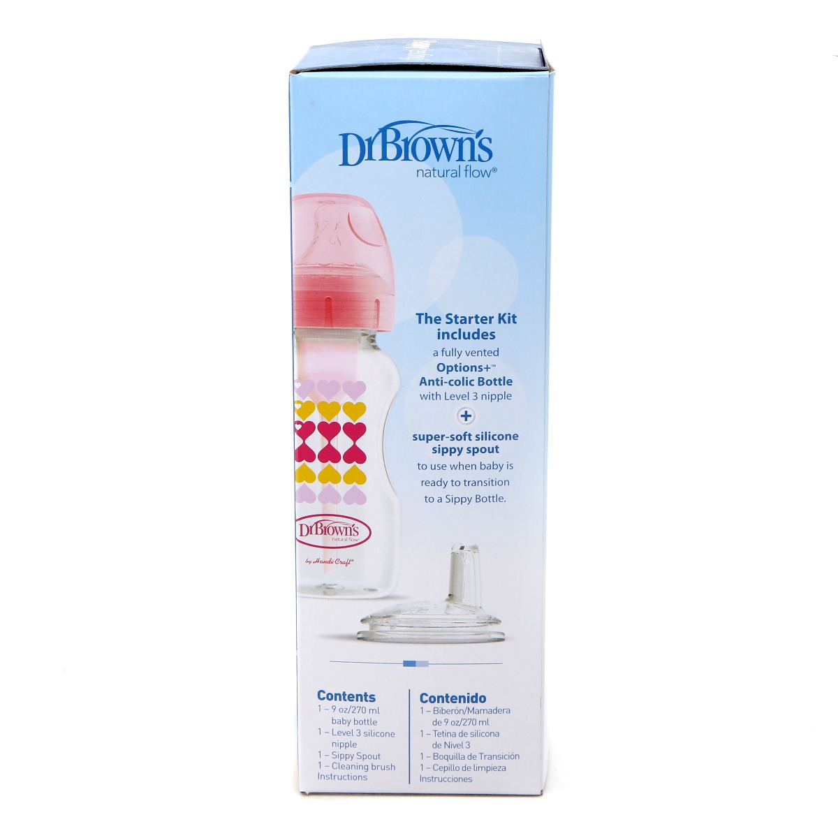 DrBrowns - დოქტორ ბრაუნი ბავშვის ბოთლი და საწოვარა 6-9თ 1727 3