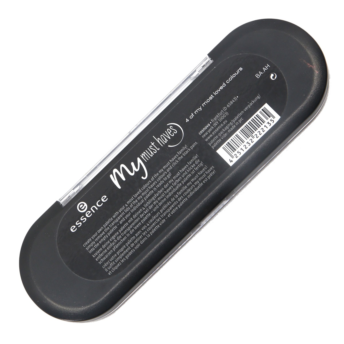 Essence - ესენსი თვალის ჩრდილების პალიტრა my must haves 2135 2