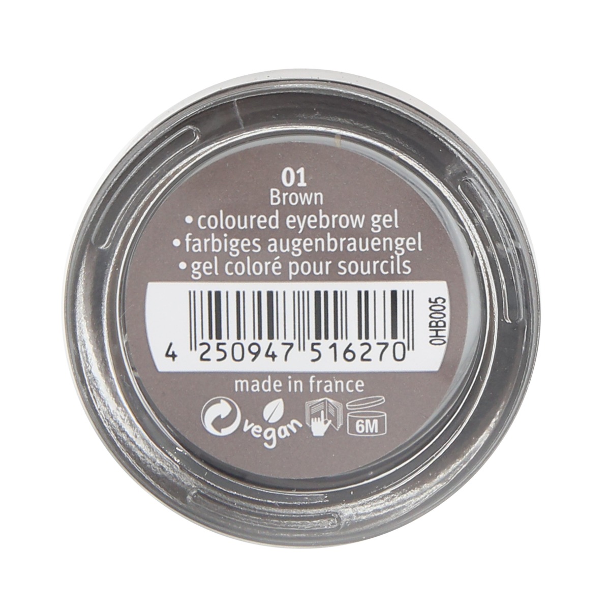 Essence - ესენსი წარბის გელი colour & shape 01 6270 3