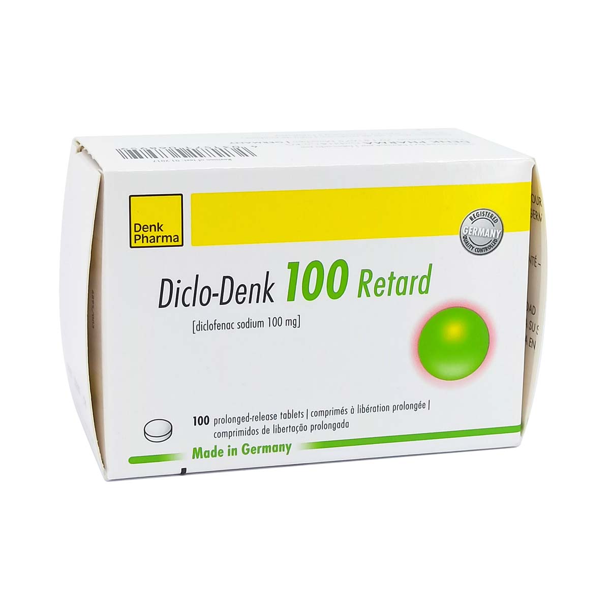 Diclo denk - დიკლო-დენკი რეტარდი 100მგ 100 ტაბლეტი