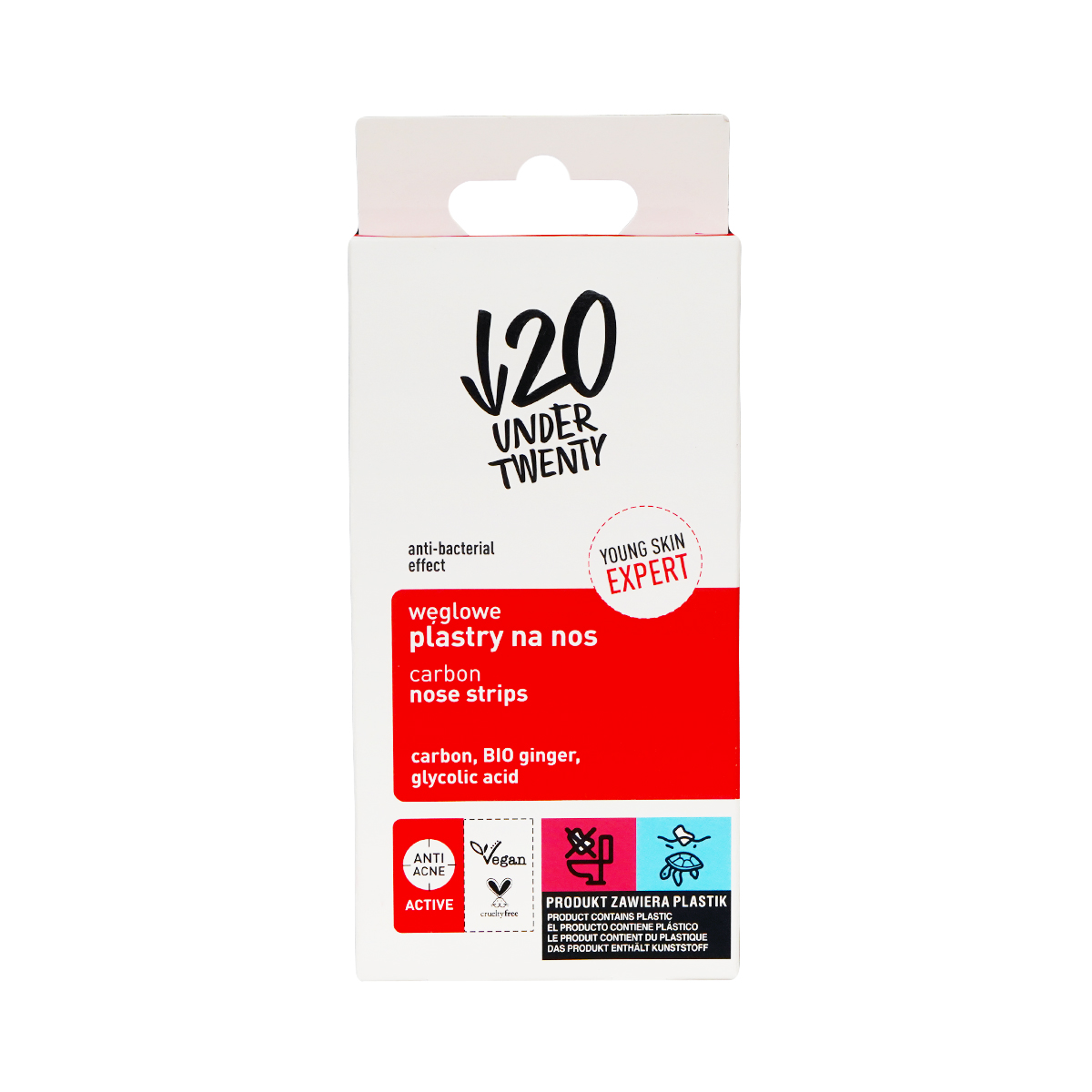 Lirene - ლირენე 20 შავი წერტილების ცხვირის პლასტირი 2313