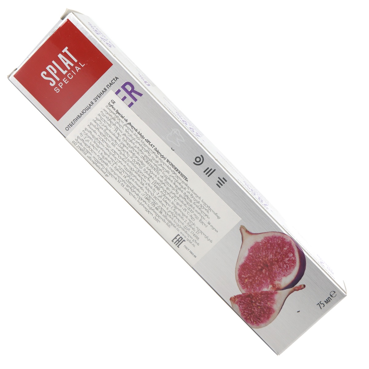 Splat - სპლატი კბილის პასტა wonder white 75 მლ 9821 4