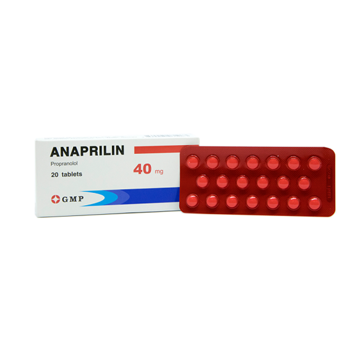 Anaprilin - ანაპრილინი 0.04 გრამიანი 20 ტაბლეტი