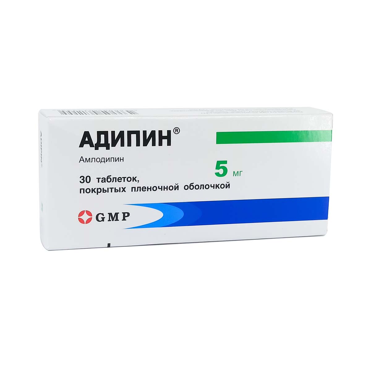 Adipin - ადიპინი 5 მგ. 30 ტაბლეტი