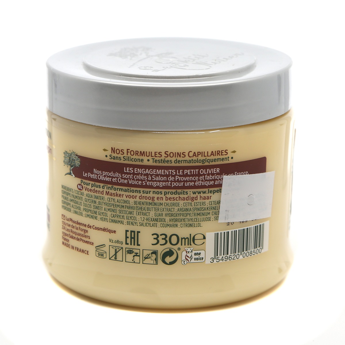 Le Petit Olivier - ლე პეტიტ ოლივიე არგანის თმის მკვებავი ნიღაბი 330 მლ 8500 3