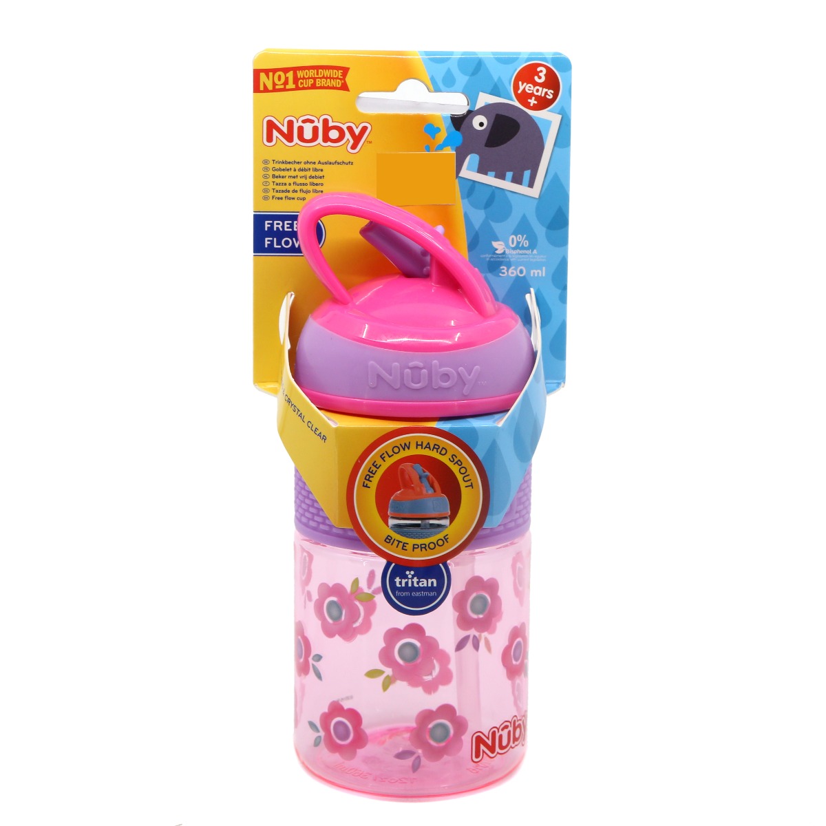 Nuby - ნუბი ჭიქაTRITAN სარტყელით 360მლ 6944 3