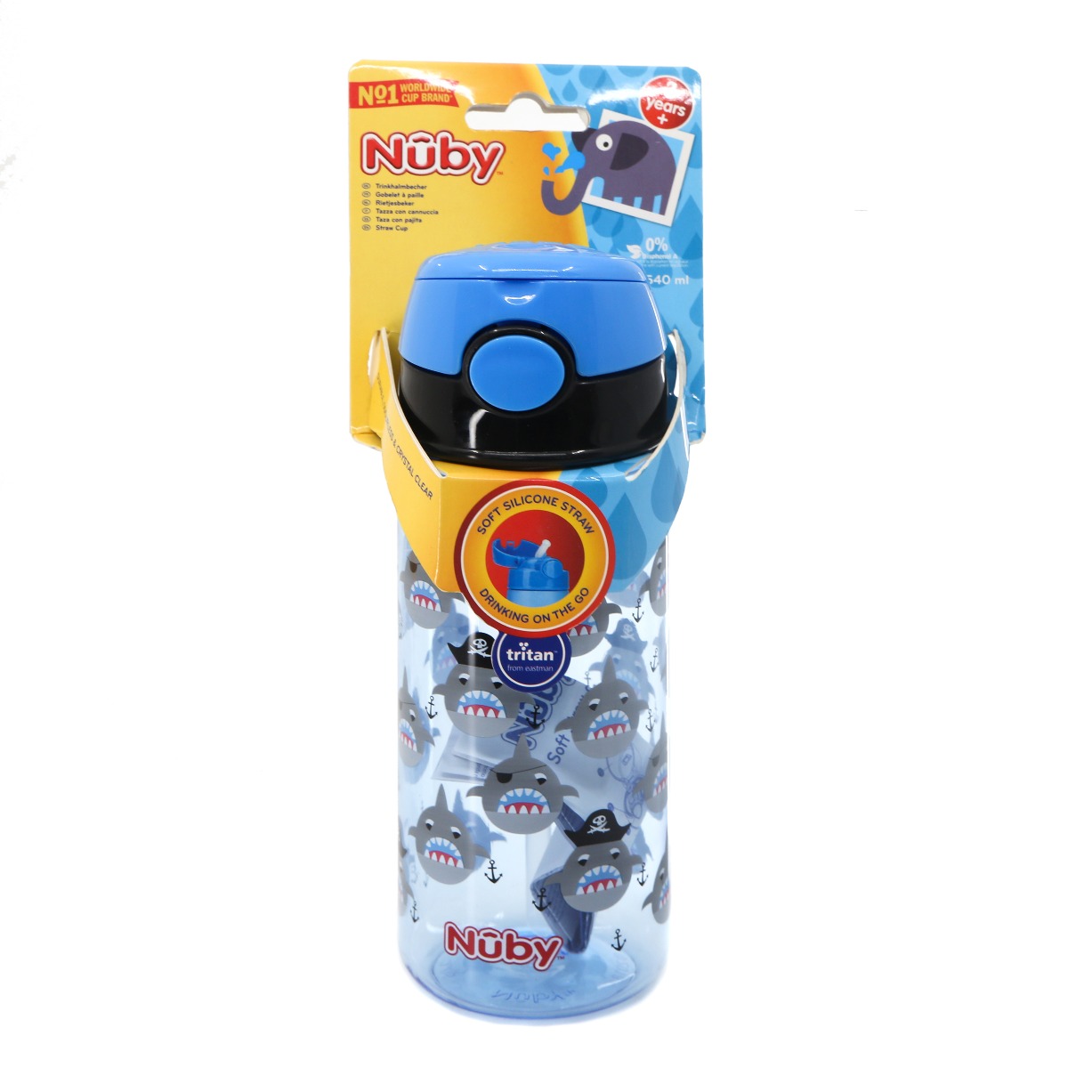 Nuby - ნუბი ჭიქა TRITAN 540მლ 6913 4