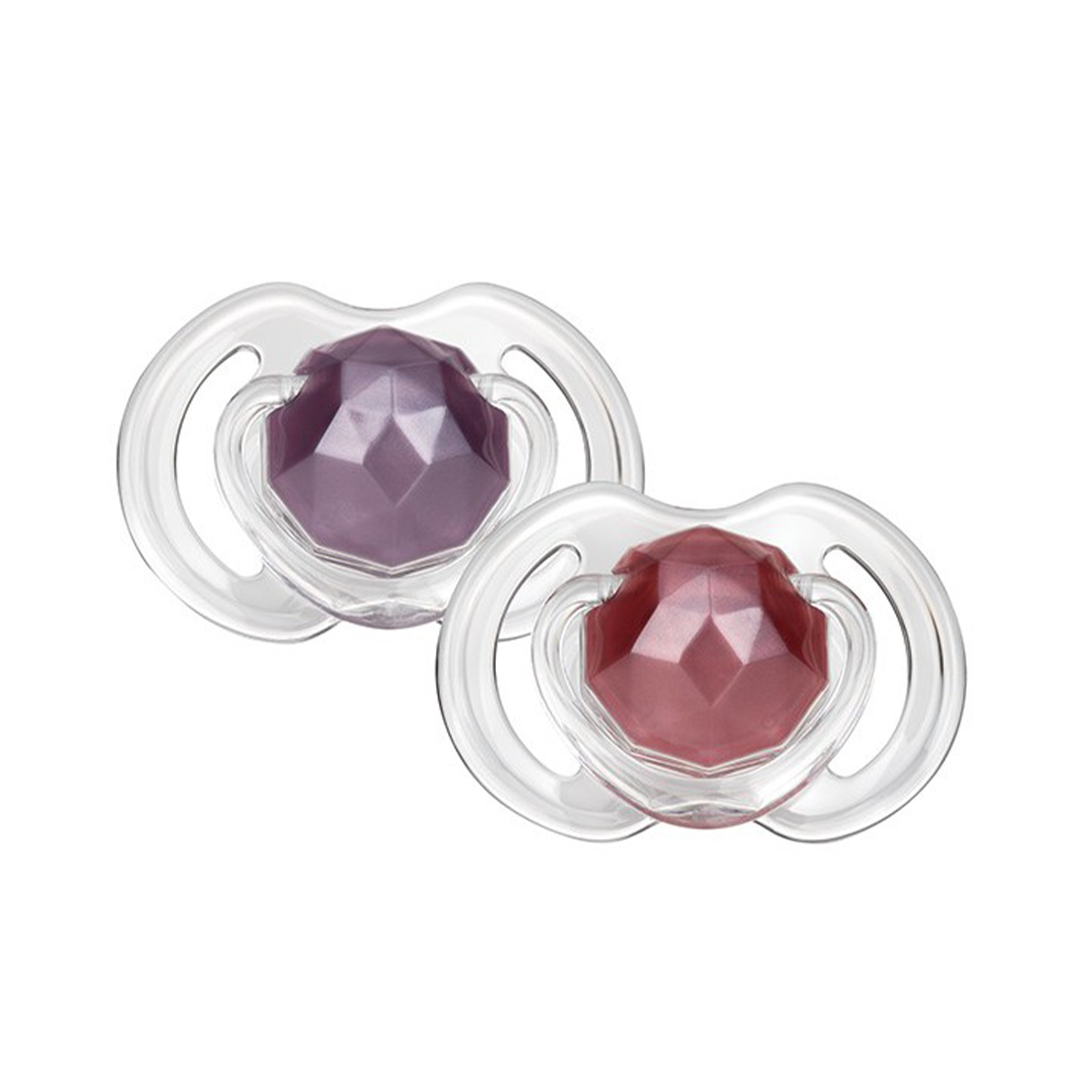 Nuby - ნუბი მატყუარა ფერადი 6-36 თვე 2ცალი 8313