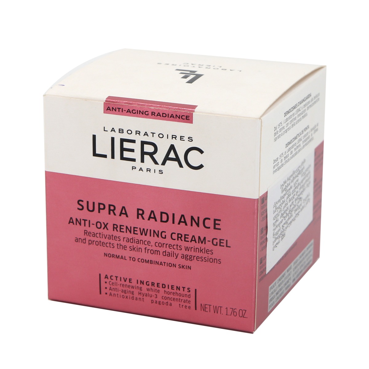 Lierac - ლიერაკი სუპრა რადიანსი გელ - კრემი ნაოჭების საწინააღმდეგო 3289 3