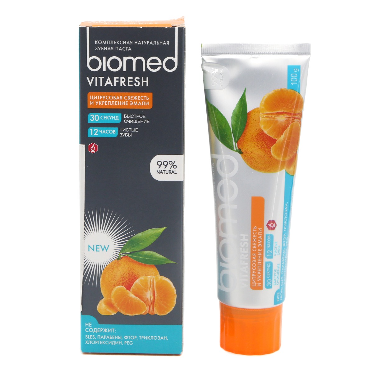 Biomed - ბიომედი კბილის პასტა vitafresh 100გ 0431 2