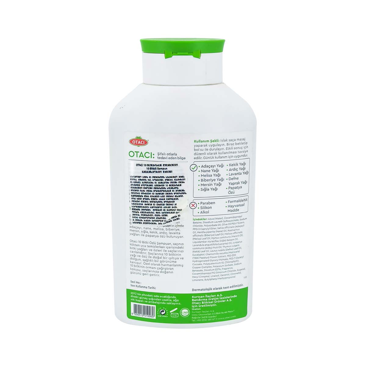 Otaci - ოტაჩი შამპუნი მცენარეებით 400მლ 0069 2