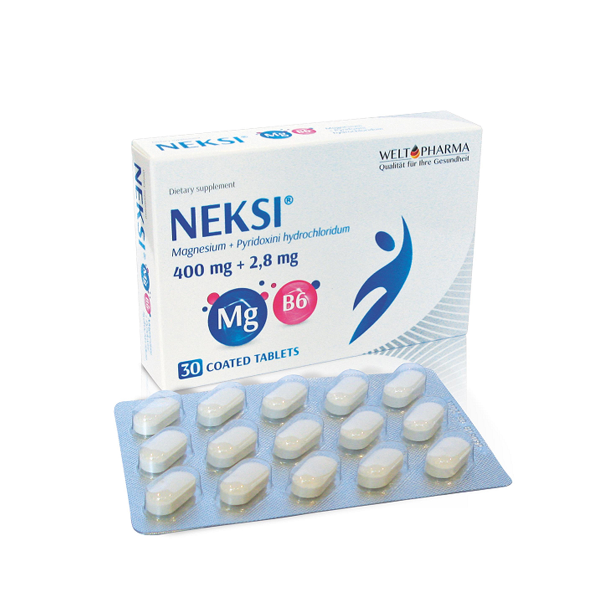 Nex - ნექსი B6 400მგ/2.8მგ 30 ტაბლეტი