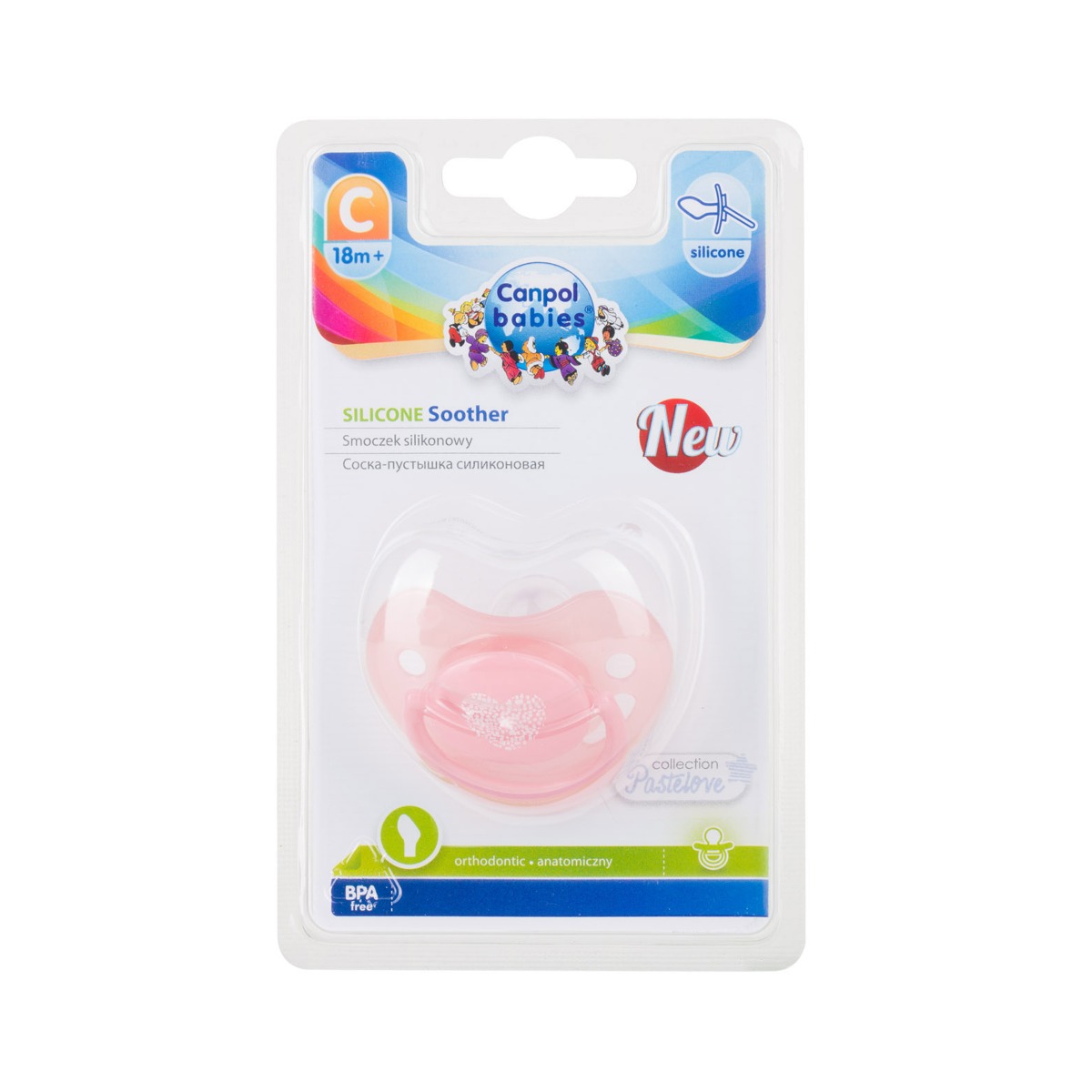 Canpol - კანპოლი მატყუარა სილიკონის ორთოდონტული18+თვ 22/421 8