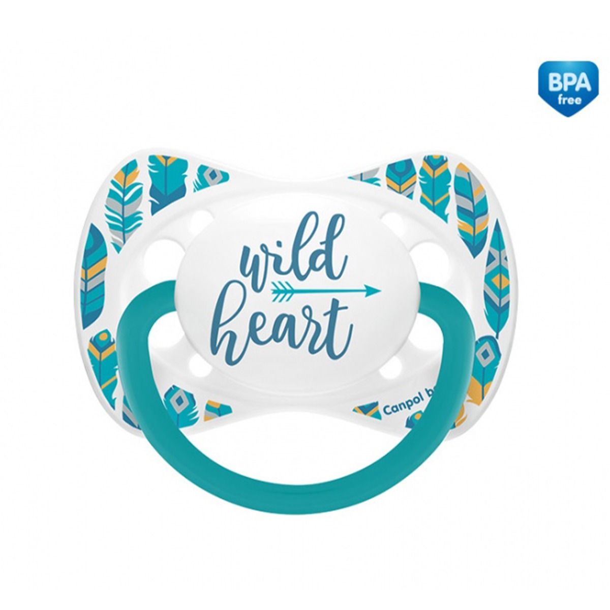 Canpol - კანპოლი მატყუარა სილიკონის სიმეტრიული 0-6თვემდე 23/288 3