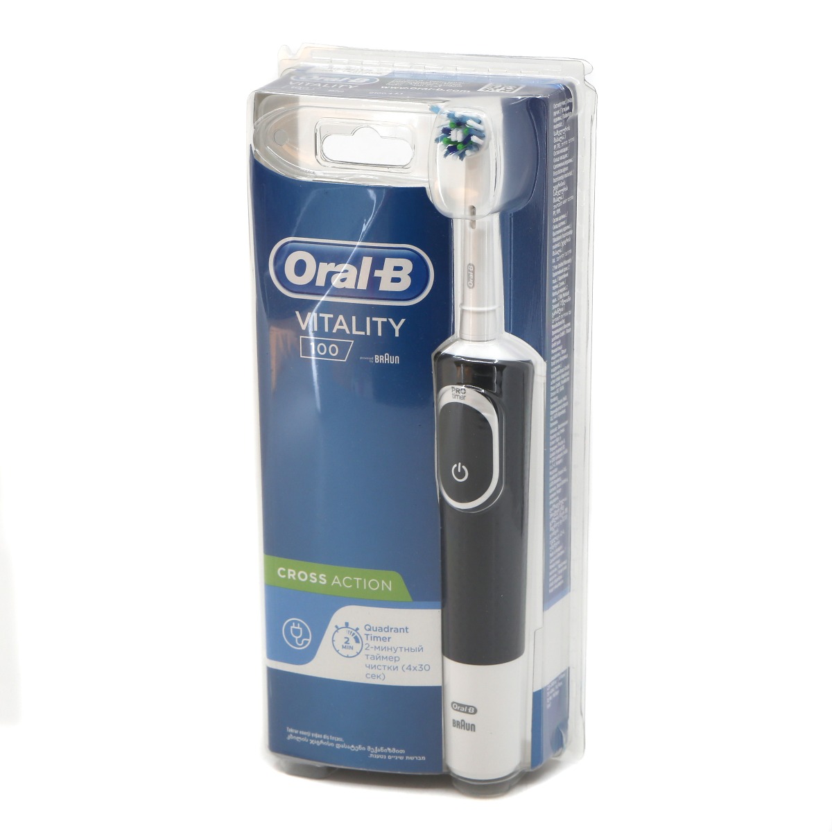 Oral-B - ორალ ბი კბილის ჯაგრისი ელექტრო - შავი 2145 2