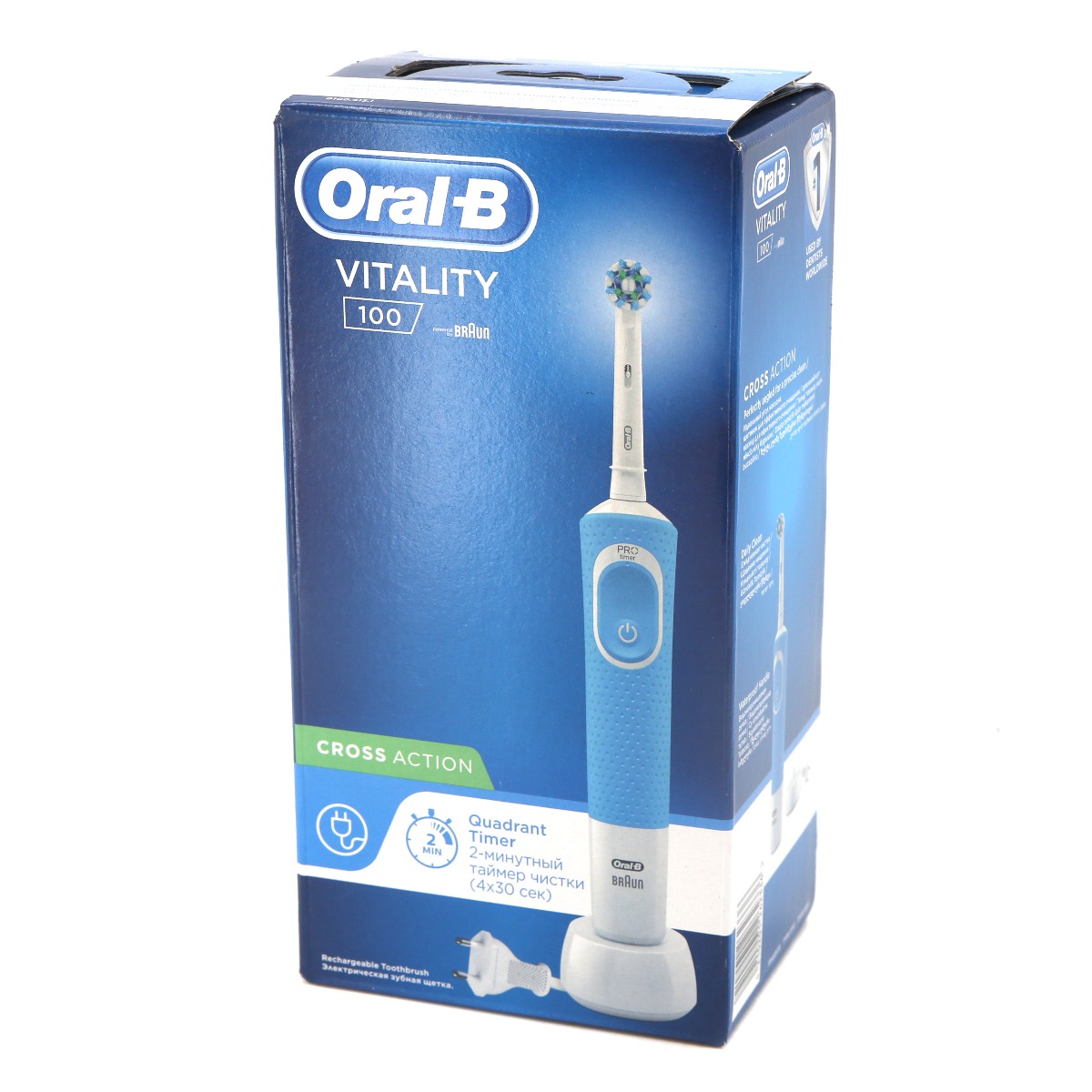 Oral-B - ორალ ბი კბილის ჯაგრისი ელექტრო - ცისფერი 2336
