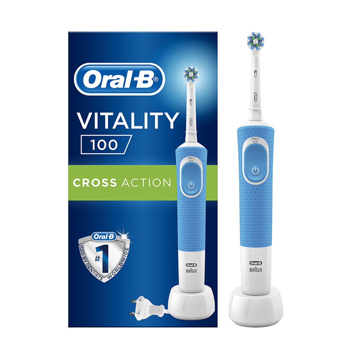 Oral-B - ორალ ბი კბილის ჯაგრისი ელექტრო - ცისფერი 2336 6