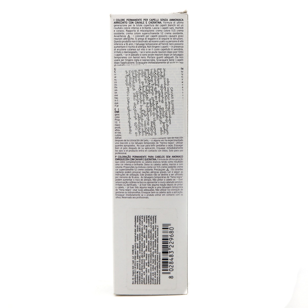 Kaypro - კეიპრო თმის საღებავი Caviar Supreme 10.0  9680 6