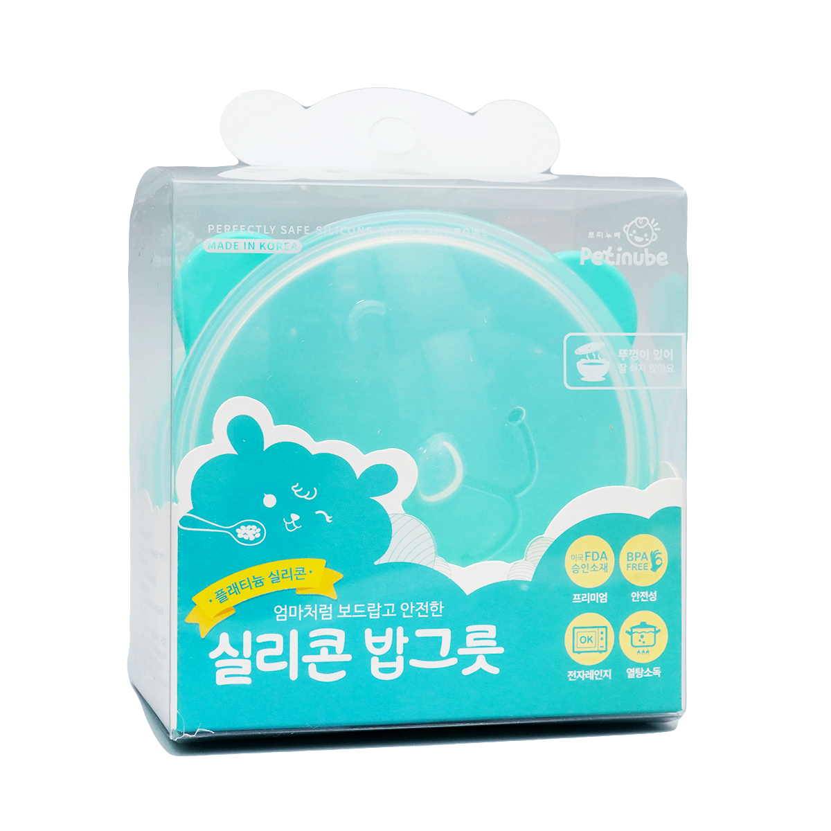 სილიკონის ჯამი ღია მწვანე 8548 პეტინუბი - Petinube