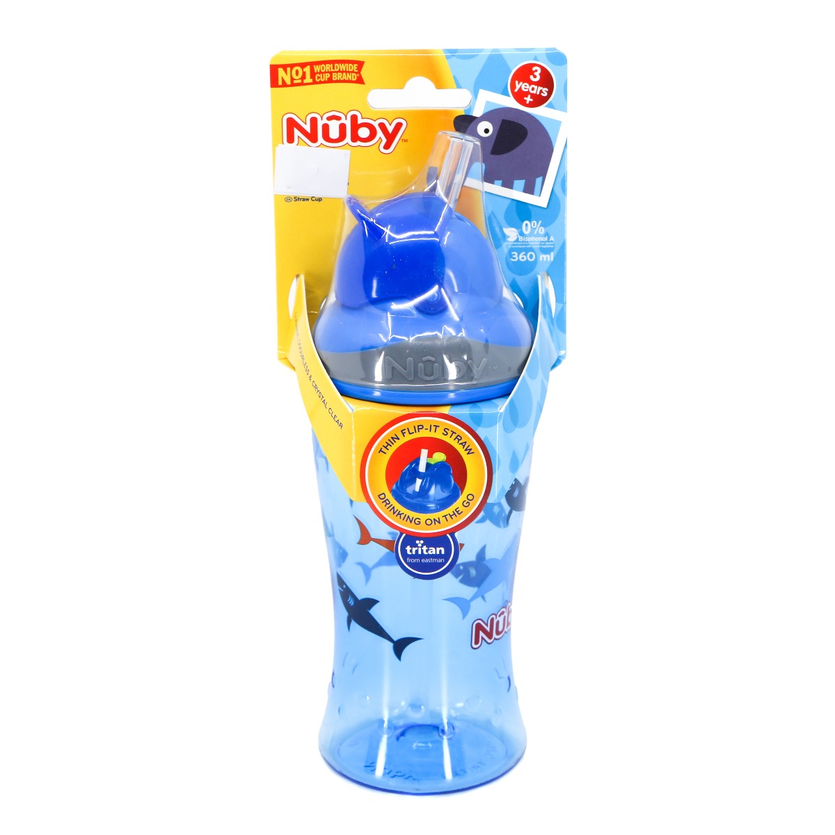 Nuby - ნუბი ჭიქა TRITAN 360მლ 6883 2
