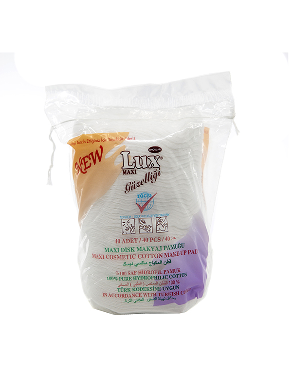 LUX/ბამბის დისკი ოვალ.N40 1352