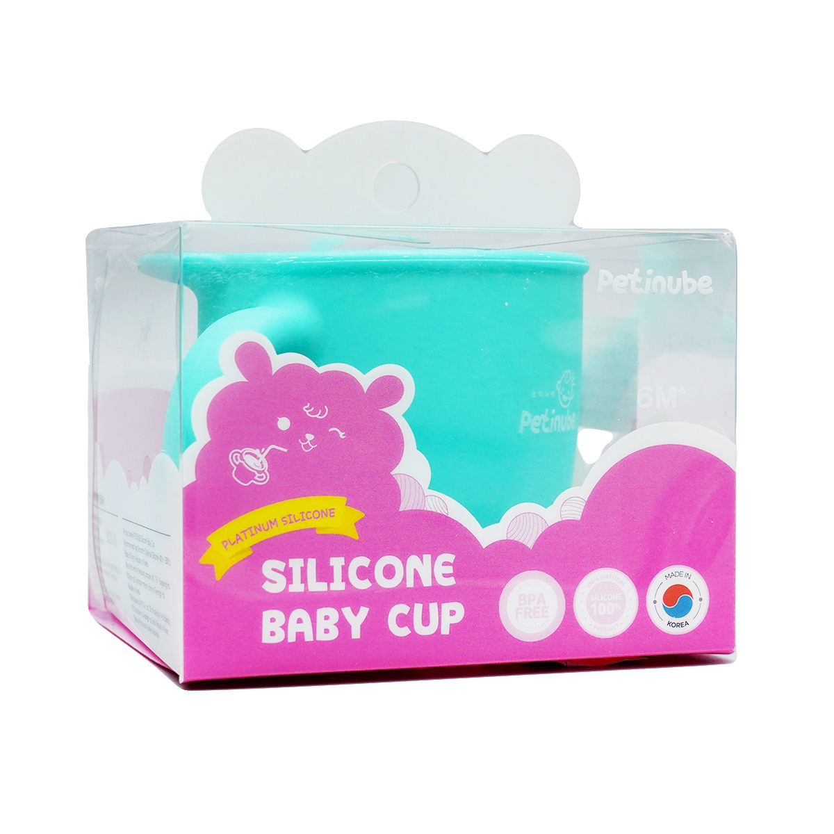 სილიკონის ჭიქა მწვანე 8500 პეტინუბი - Petinube