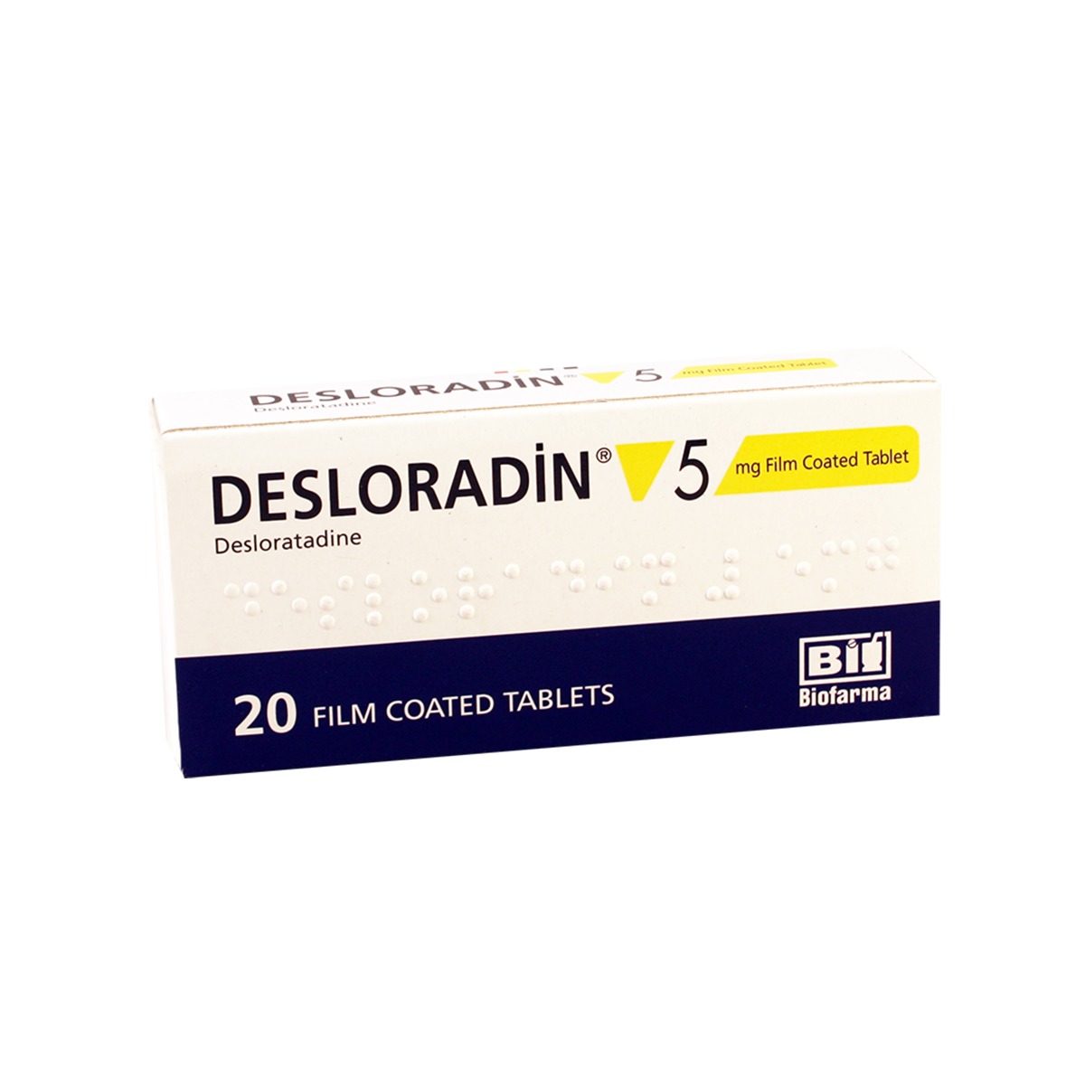 Desloradin - დესლორადინი 5მგ 20 ტაბლეტი