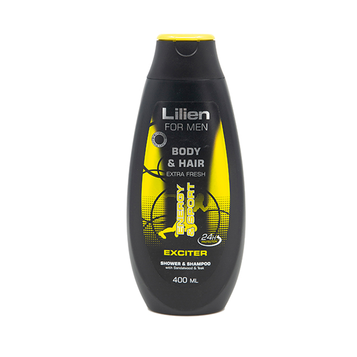 Lilien - ლილიენი მამაკაცის შამპუნი და შხაპ-გელი EXCITER 400 მლ 6295