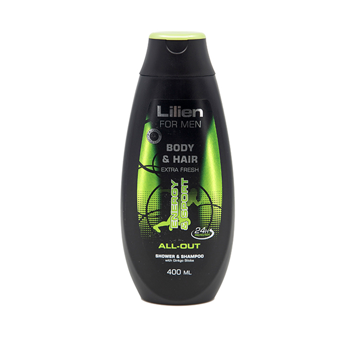 Lilien - ლილიენი მამაკაცის შამპუნი და შხაპ-გელი ALL-OUT 400 მლ 1818