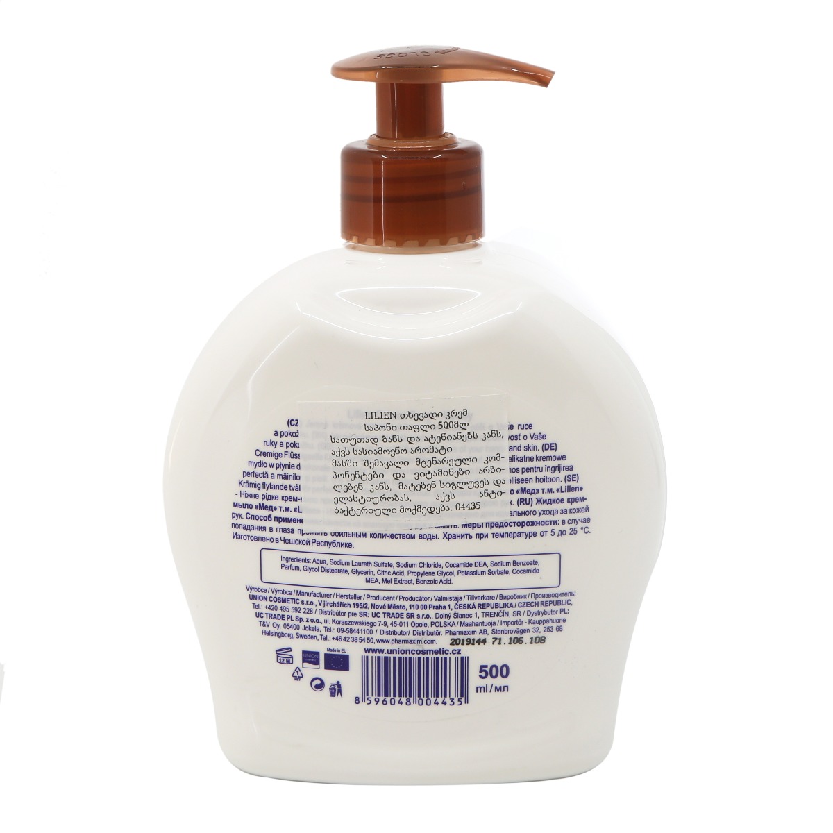 Lilien - ლილიენი კრემ-საპონი თაფლი 500 მლ 4435 2