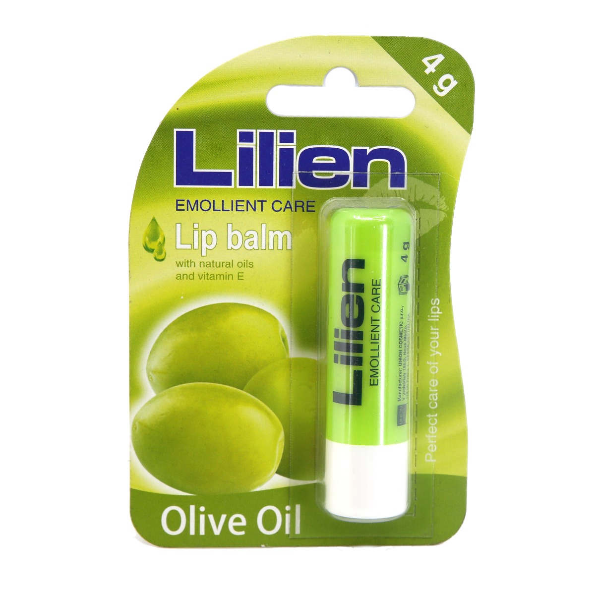 Lilien - ლილიენი ტუჩის ბალზამი ოლივა 4გრ 1786