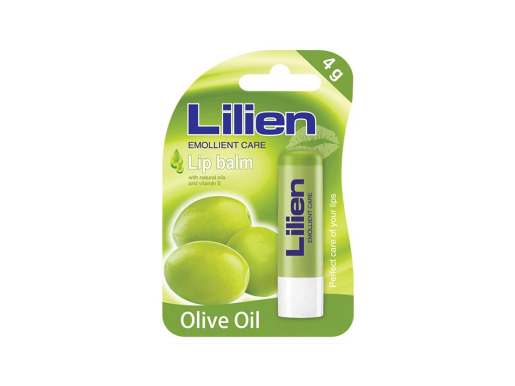 Lilien - ლილიენი ტუჩის ბალზამი ოლივა 4გრ 1786 3