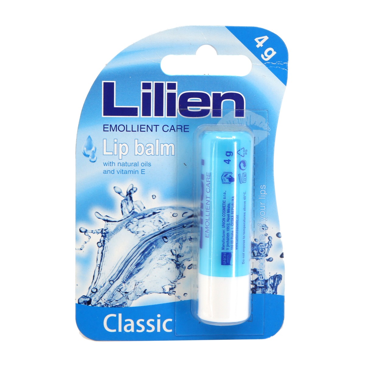 Lilien - ლილიენი ტუჩის ბალზამი კლასიკი 4გრ 1809