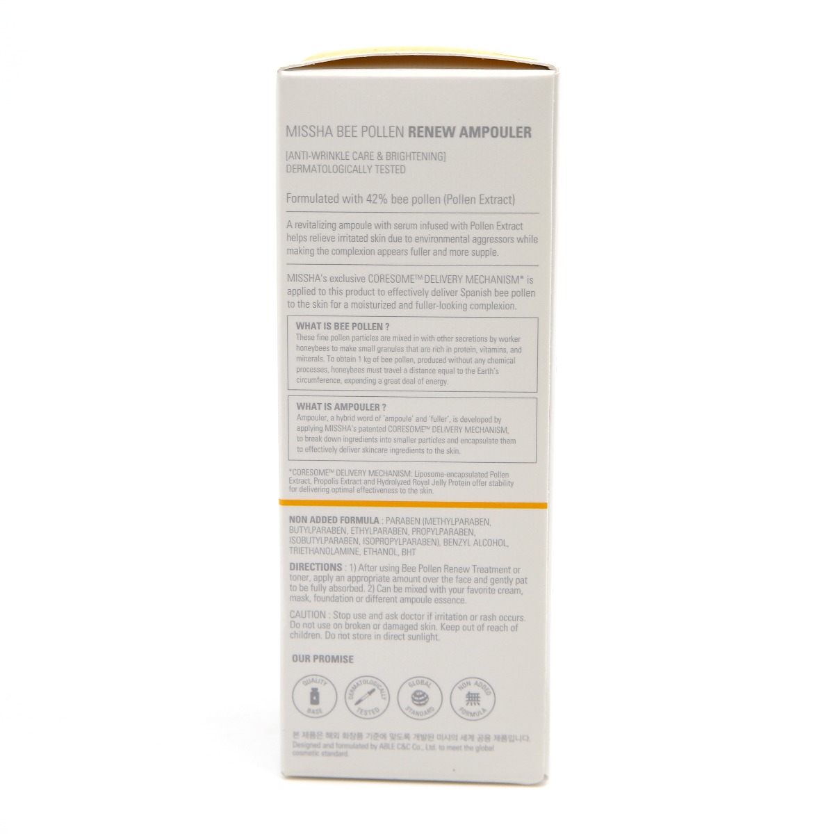 Missha - მისშა BEE POLLEN აღმდგენი შრატი პროპოლისით 0929 6