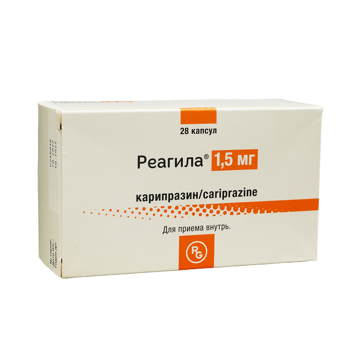 REAGILA - რეაგილა 1.5მგ 28 კაფსულა 