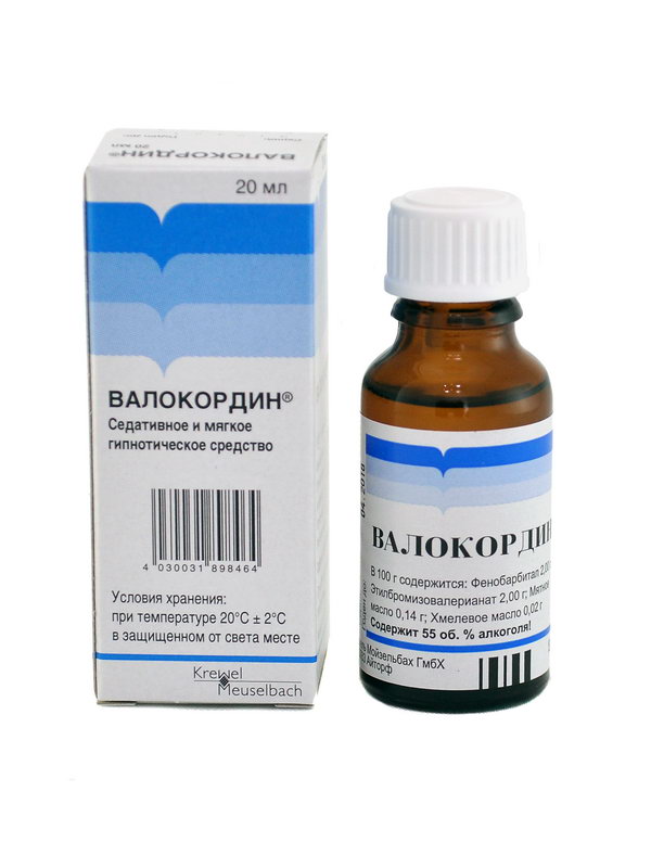 ვალოკორდინი 20მლ. წვეთები