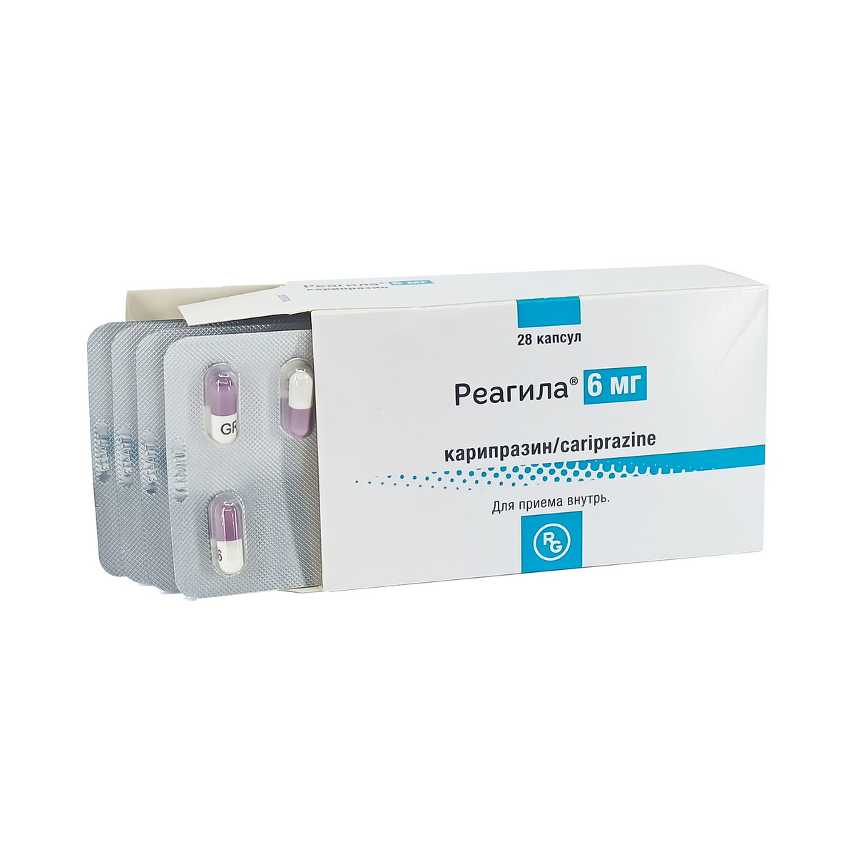 Reagila - რეაგილა 6მგ 28 კაფსულა 2