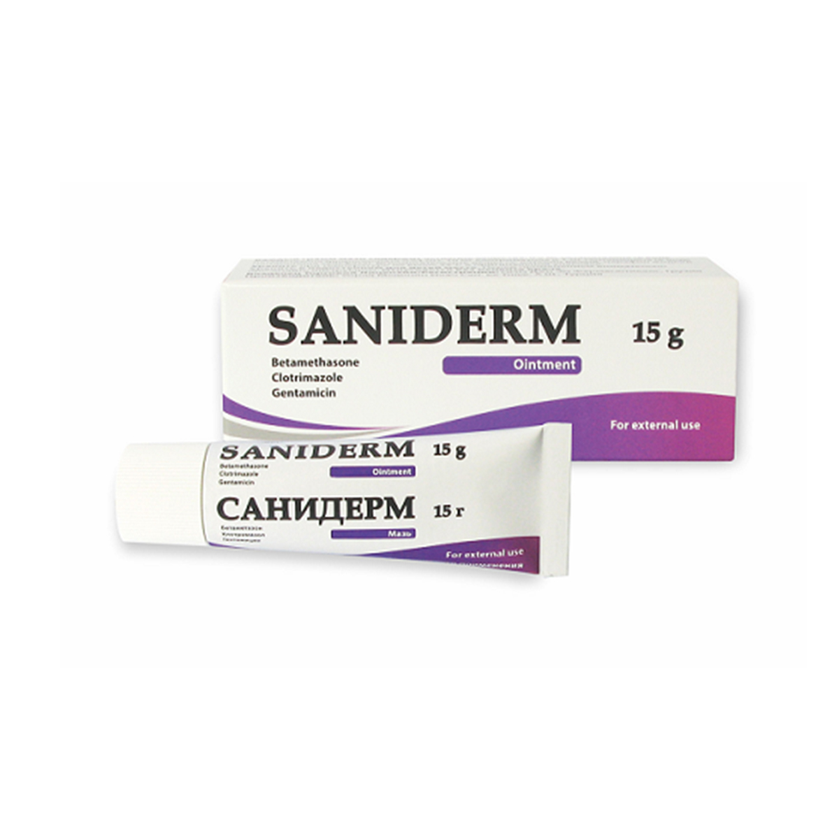 Saniderm - სანიდერმი 15გ მალამო